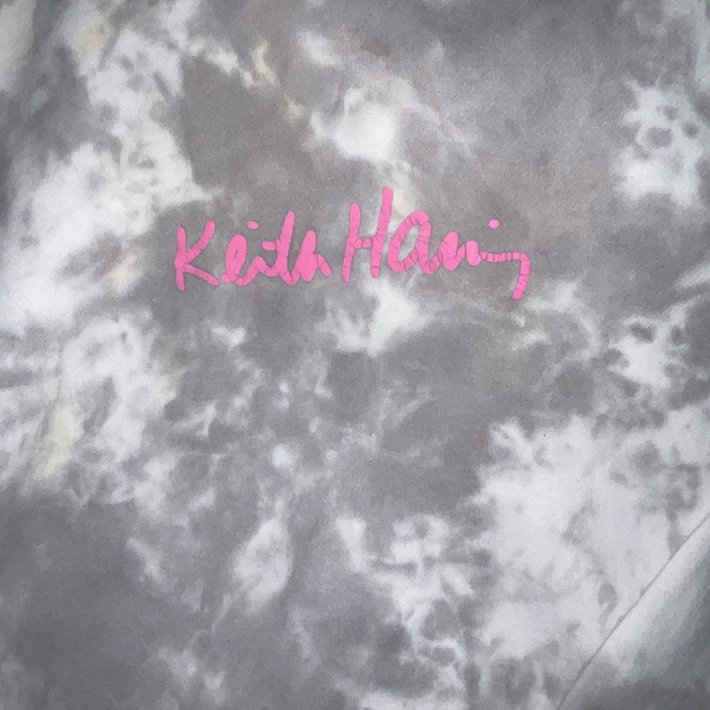 Urban Outfitters Gray Tie-Dye Sweatshirt